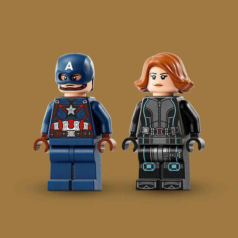 LEGO Marvel Black Widow & Captain America Motorcycles 76260 (130 Pieces)