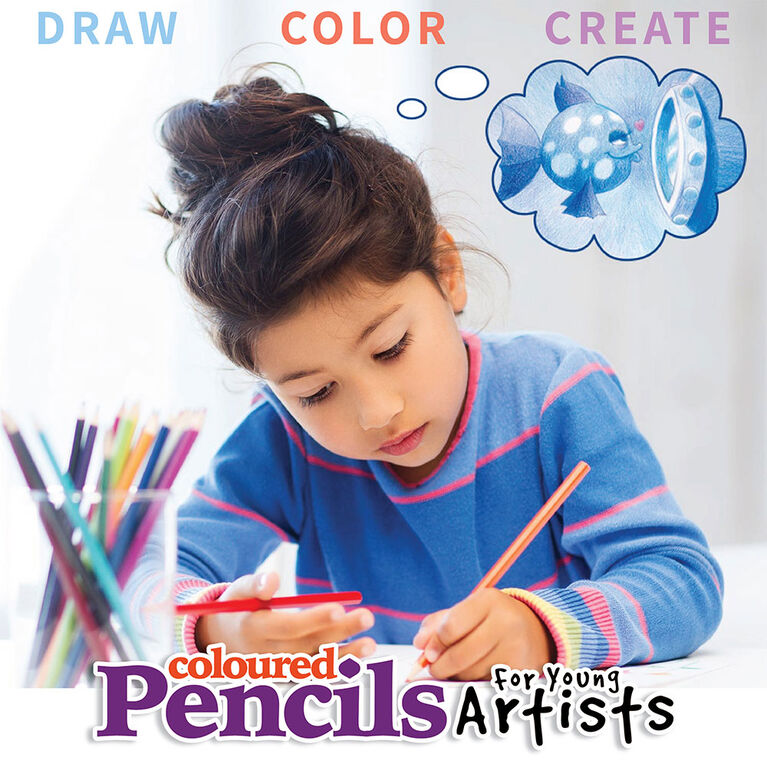 SpiceBox Trousses d'art pour enfants, Petit Picasso, Crayons de couleur, Tranche d'âge - Édition anglaise