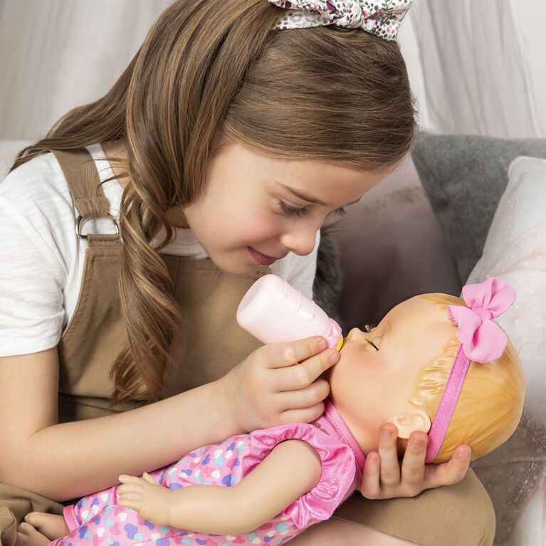 Luvabella Newborn - Interactive Baby Doll with Real Expressions and Movement