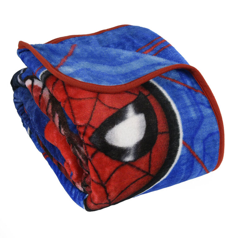 Marvel Spiderman Kids Oversized Blanket, (60x90)