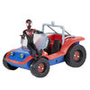 Marvel Spider-Man Spider-Mobile 6-Inch-Scale Vehicle with Miles Morales Action Figure