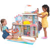 KidKraft Maison de Plage avec Grande Roue Amusante avec EZ Kraft AssemblyMC