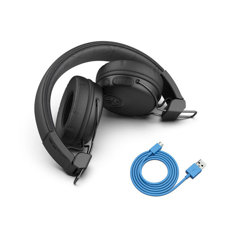 JLab Audio Studio Bluetooth On-Ear sans Fil Noir