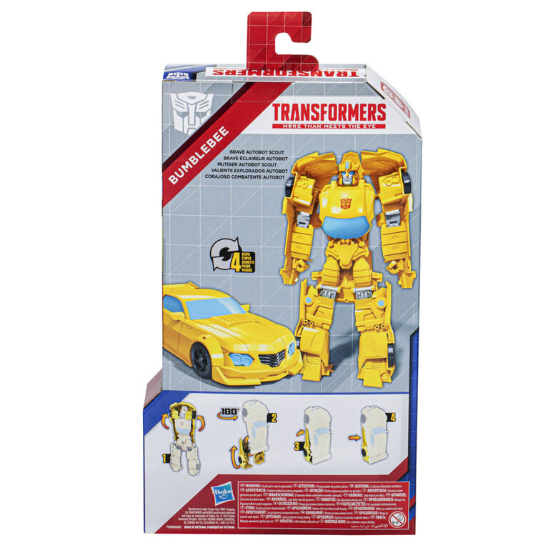 Transformers Authentics Titan Changers, figurine Bumblebee, 28 cm