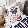 NHL Edmonton Oilers 4-Piece Twin Bedding Set