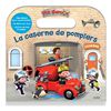 Caserne De Pompiers: Valise Sticker Épais - French Text