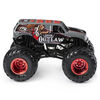 Monster Jam, Monster truck authentique Iron Outlaw en métal moulé à l'échelle 1:64, série Arena Favorites