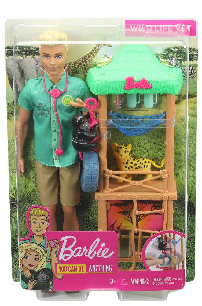 Ken Wildlife Vet Playset with Doll and Accessories Toys R Us Canada
