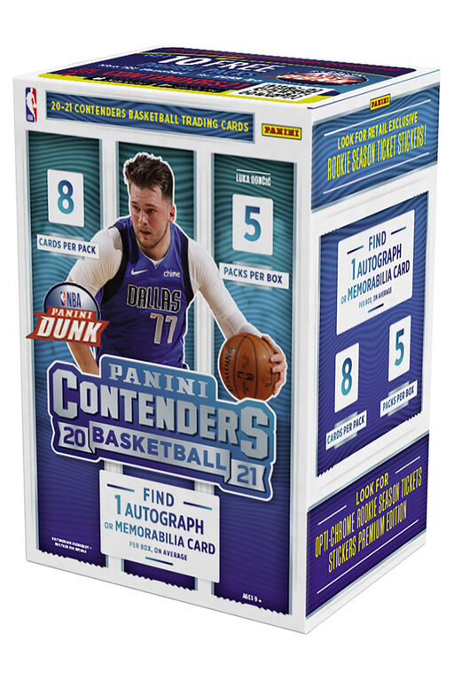 2021 Panini Contenders Basketball Blaster