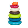 B. toys, Skipping Stones, Stacking Rings Toy