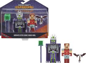 Minecraft- Dungeons - Figurines - Le Sans-Nom et Hal