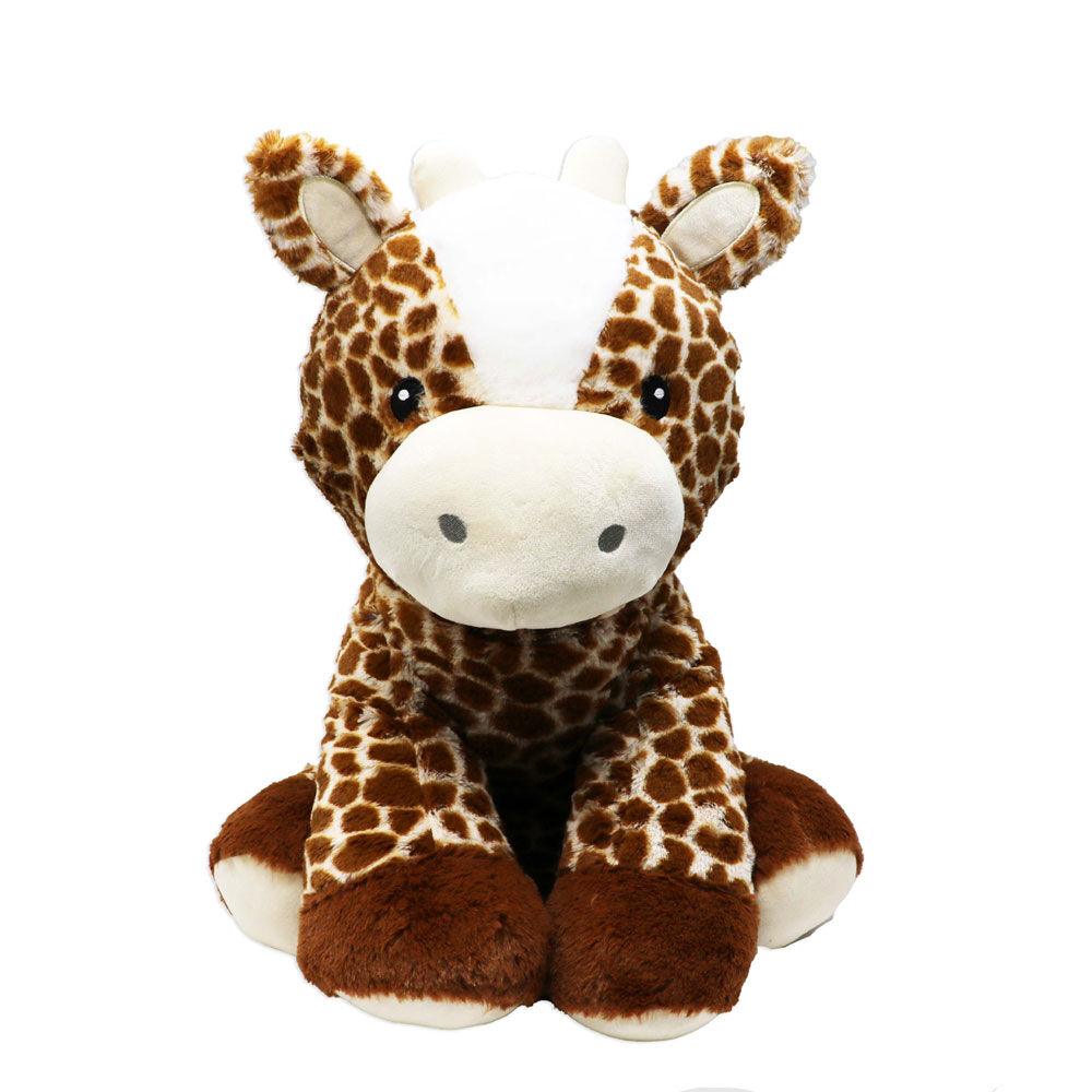 Plushies by Baby Mode Plush Dark Brown Giraffe Toy -18"