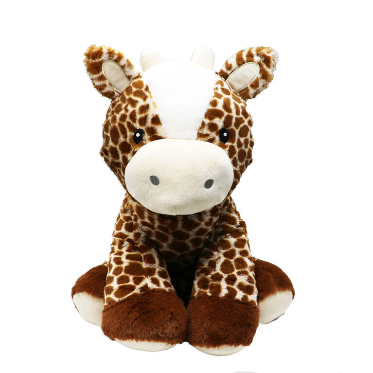 Plushies by Baby Mode Plush Dark Brown Giraffe Toy -18"