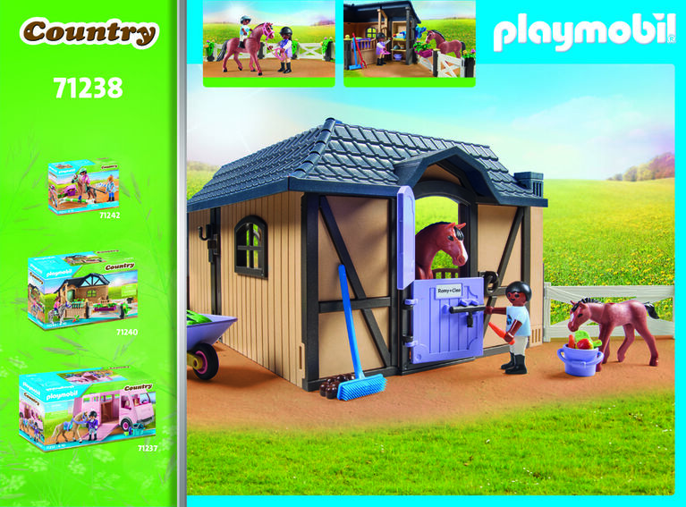 Playmobil 71238 - Etable carrière chevaux