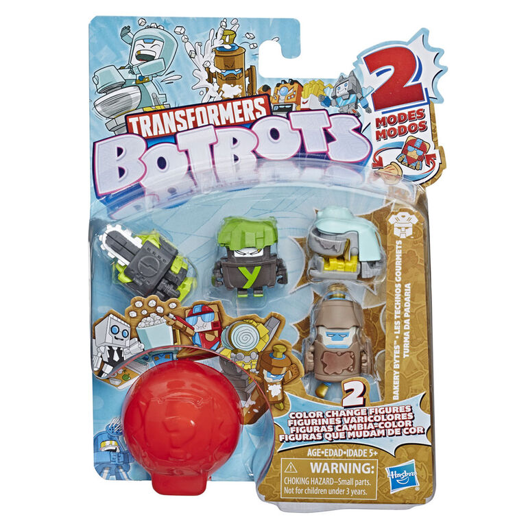 Transformers BotBots Toys Bakery Bytes Mystery 5-Pack Series 1