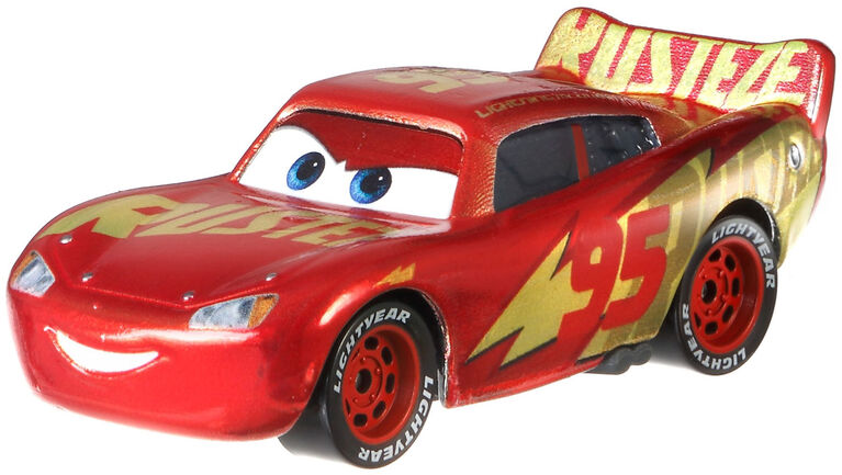 Disney/Pixar Cars 3 Rust-eze Racing Center Lightning McQueen Die-cast Vehicle - English Edition