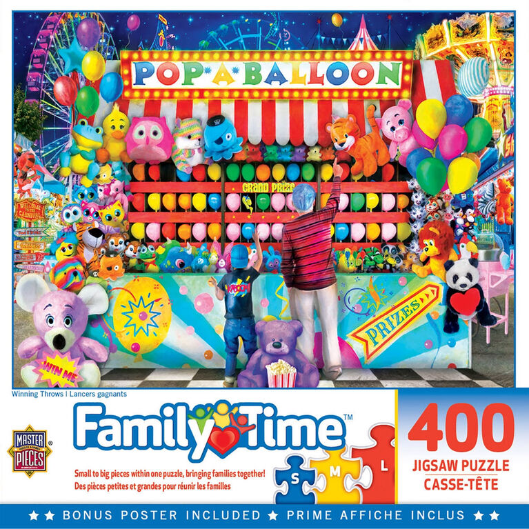 Family Time - Winning Throws 400 Piece Puzzle