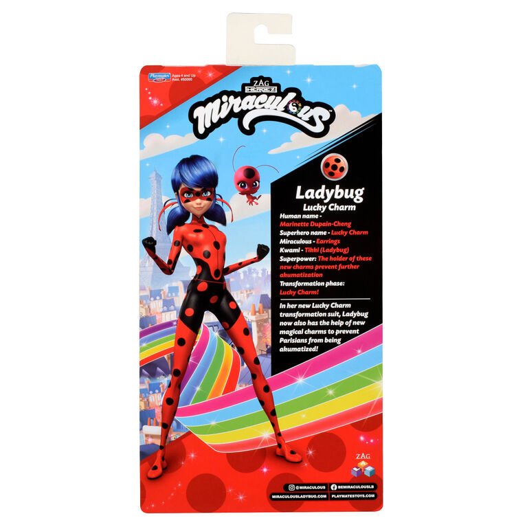 Miraculous - Magic Heroez Poupée Marinette Transformation Surprise 26 cm