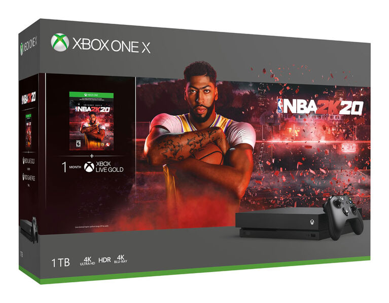Xbox One X 1TB Hardware - NBA 2K20.