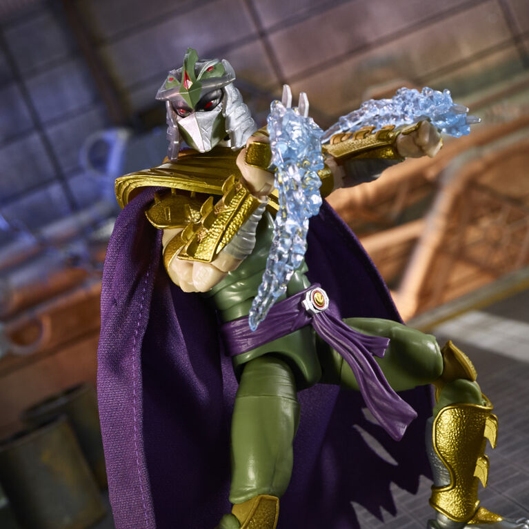 Power Rangers X Teenage Mutant Ninja Turtle figurine collaborative Morphed Shredder Ranger vert