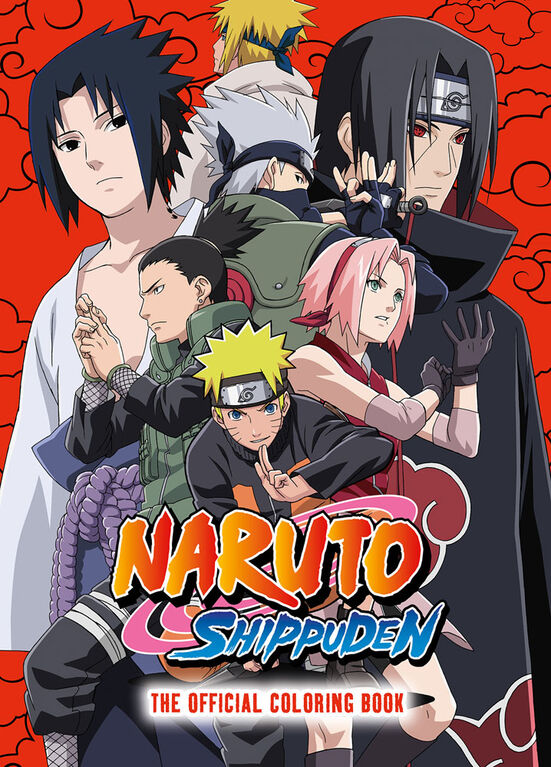 Naruto Shippuden: The Official Coloring Book - Édition anglaise