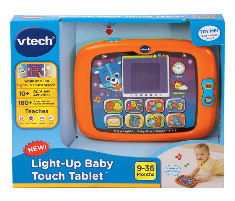 Vtech LightUp Baby Touch Tablet English Edition Toys R Us Canada