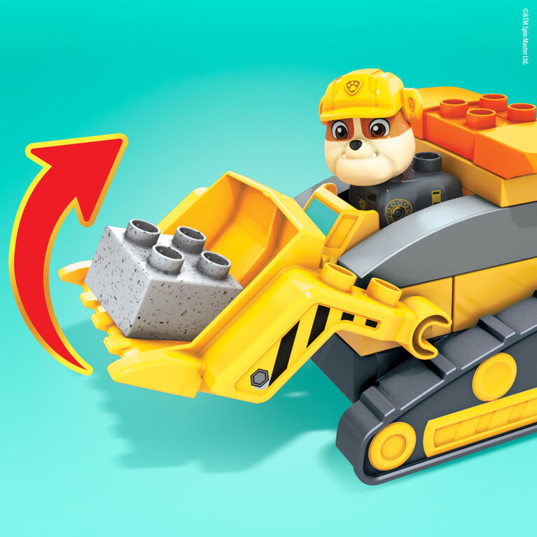 Mega Bloks PAW Patrol Rubble's City Construction Truck