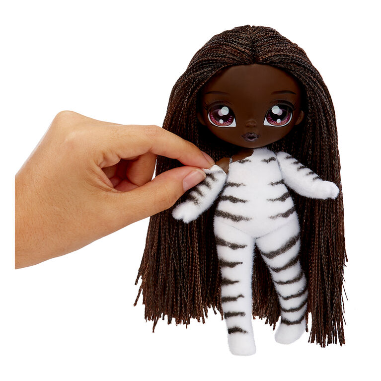 Na Na Na Fuzzy Surprise Series 1 Zara Zebra 7" Fashion Doll