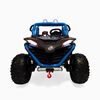 KIDSVIP Licensed Sport MX 2x12V 4x4 Kids Ride-On 2-Seater UTV Buggy - Grey - English Edition