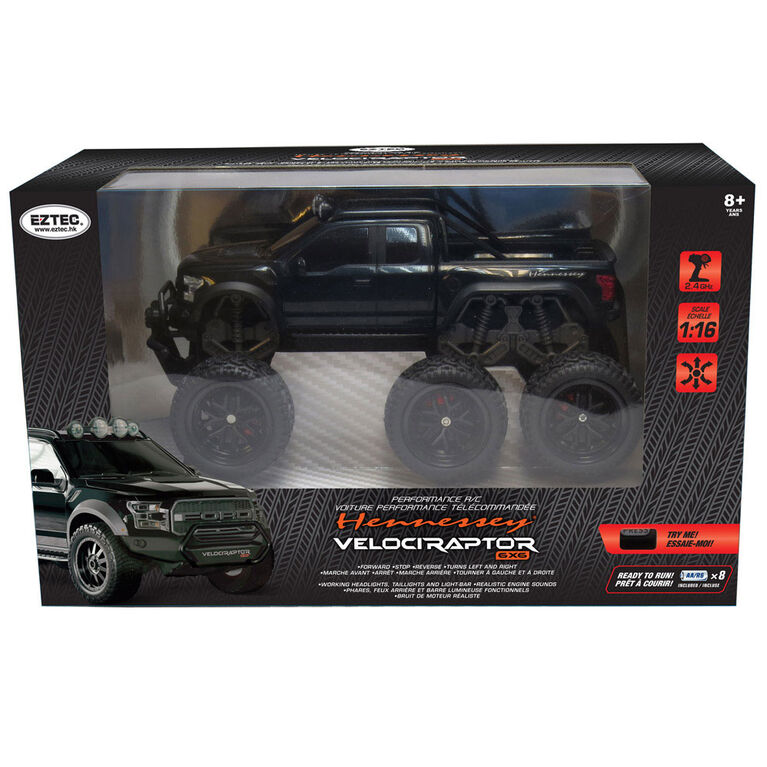 Rc 1:16 Hennessey Velociraptor - Black - R Exclusive