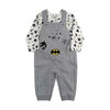 Warner's Batman 2 pc Overall set - Grey, 9 Months