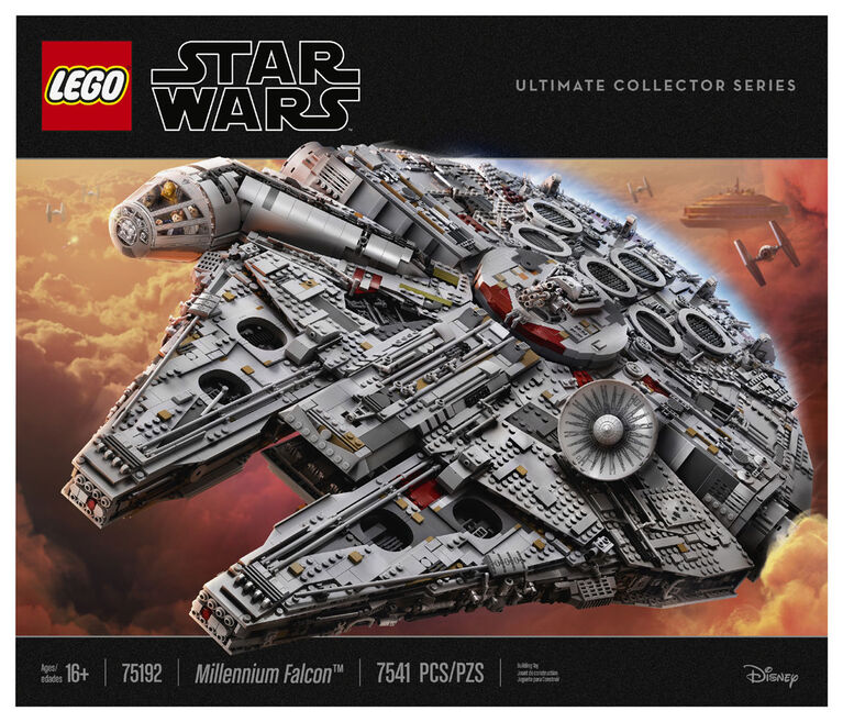 NEW LEGO 75192 Millennium Falcon 7541 Piece SEALED Shipping Free