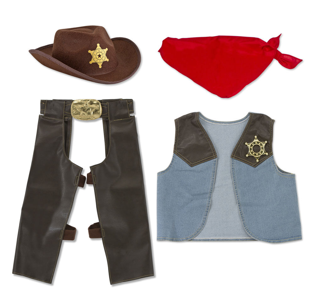 Melissa Doug Cowboy Role Play Set