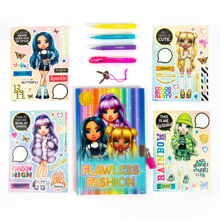 Rainbow High Fashion Look Book Diary