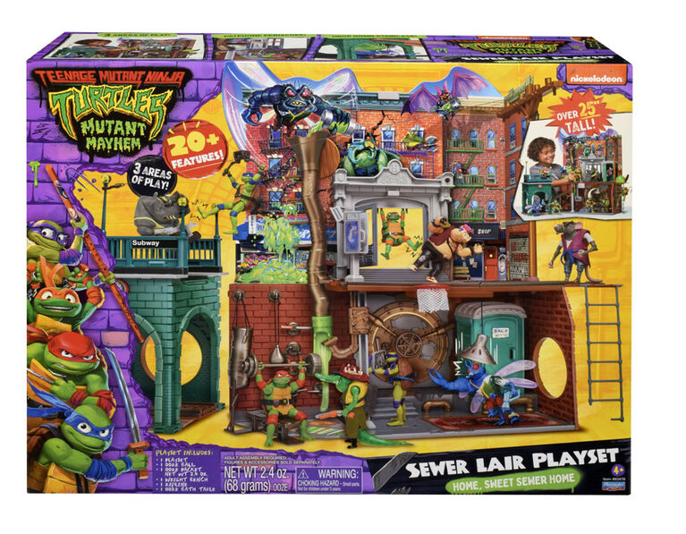 Teenage Mutant Ninja Turtles: Mutant Mayhem Sewer Lair Playset