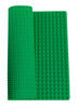 Strictly Briks - Double Sided Silicone Mat - 15" x 15" - Compatible with Large and Small Pegs - Green