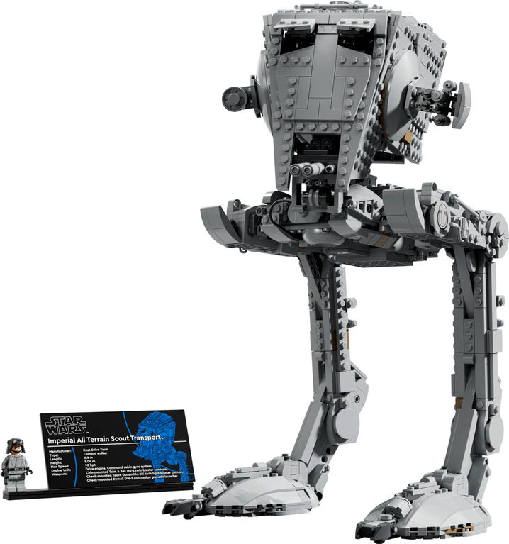 LEGO Star Wars AT-ST Walker Building Set - Collectible Blocks for Men & Women, Ages 18+ - 75417
