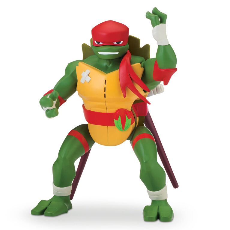 Rise of the Teenage Mutant Ninja Turtles - Raphael Side Flip Ninja Attack Deluxe Action Figure