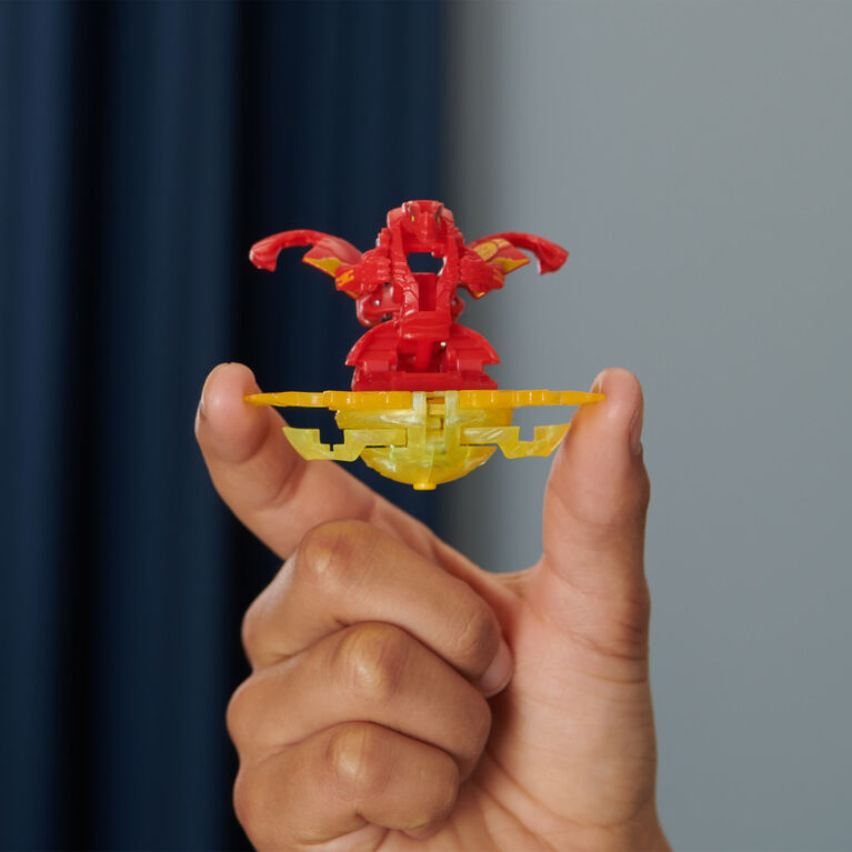 Bakugan, Special Attack Nillious, figurine articulée personnalisable rotative et cartes à collectionner