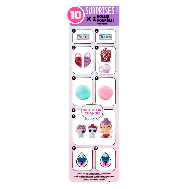 2-n-1 LOL Surprise Me and My Lil Sis + Lil Pet Color ChangeMC