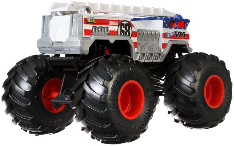 Hot Wheels Monster Trucks 1:24 5 Alarm Vehicle