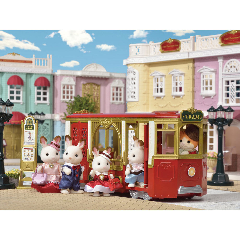 Calico critters tram on sale