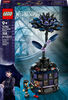 LEGO Mercredi Le Dahlia Noir, Décoration de Chambre ou Fausse Plante pour Enfants 76784