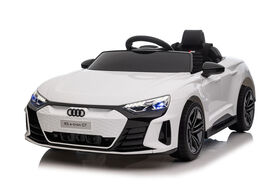 Voltz Toys - 6V Licensed Audi e-tron GT Ride-On, White