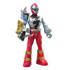 Power Rangers Dino Fury Battle Attackers, Red Ranger et Doomsnake, 2 figurines avec de coup de pied