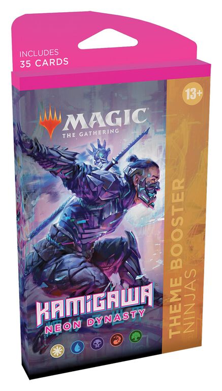 Booster thématique " Kamigawa : la dynastie Néon " de Magic Le Rassemblement - Édition anglaise