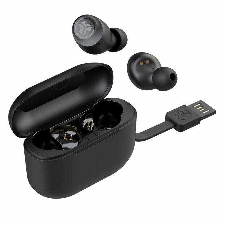 JLab Audio Go Air Pop True Wireless Headphones Black