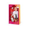 Our Generation Noemie 18-inch Vet Doll with Plush Hamster Assistant