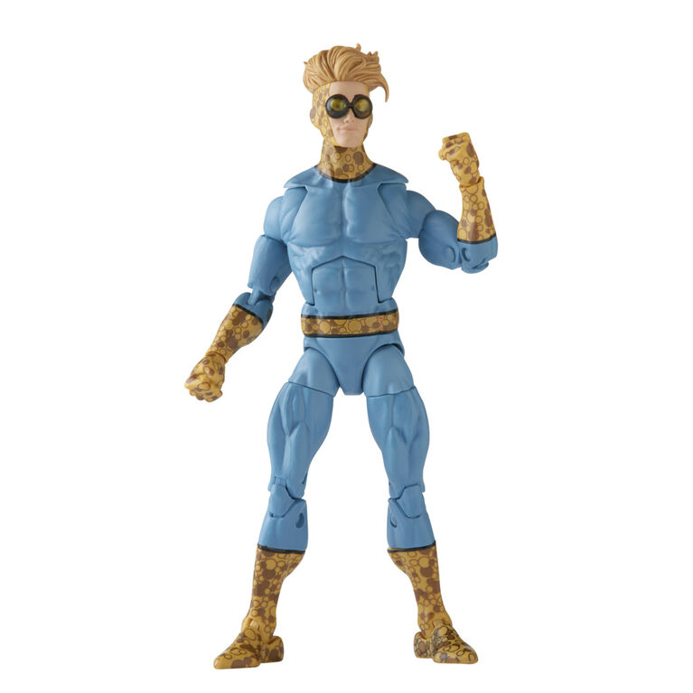 Marvel Legends Series Marvel's Speedball Classic Comics Action Figure 6-inch Collectible Toy, 1 Build-A-Figure Part