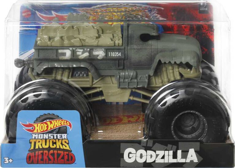 Hot Wheels Monster Trucks Oversized Godzilla